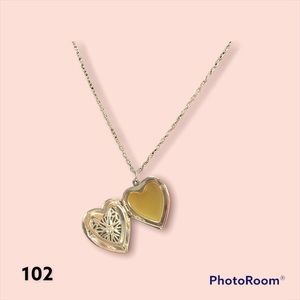Heart Shaped Locket Necklace